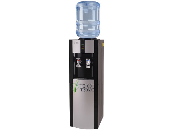 Кулер для воды напольный с компрессорным охлаждением Ecotronic H1-LC Black